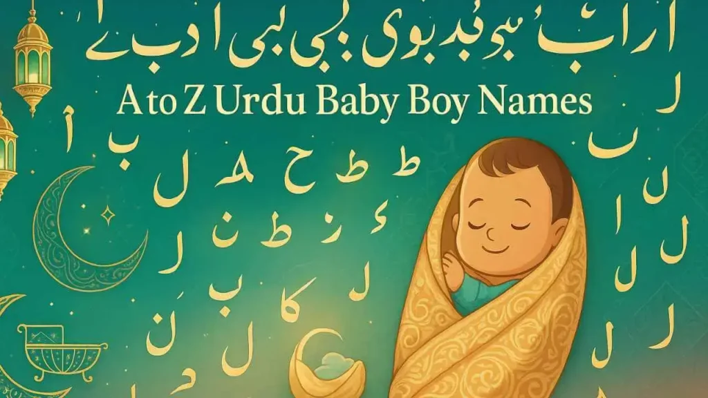 A to Z Urdu Baby Boy Names