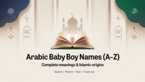 Arabic Baby Boy Names (A–Z Meanings)