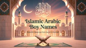Islamic Arabic Boy Names