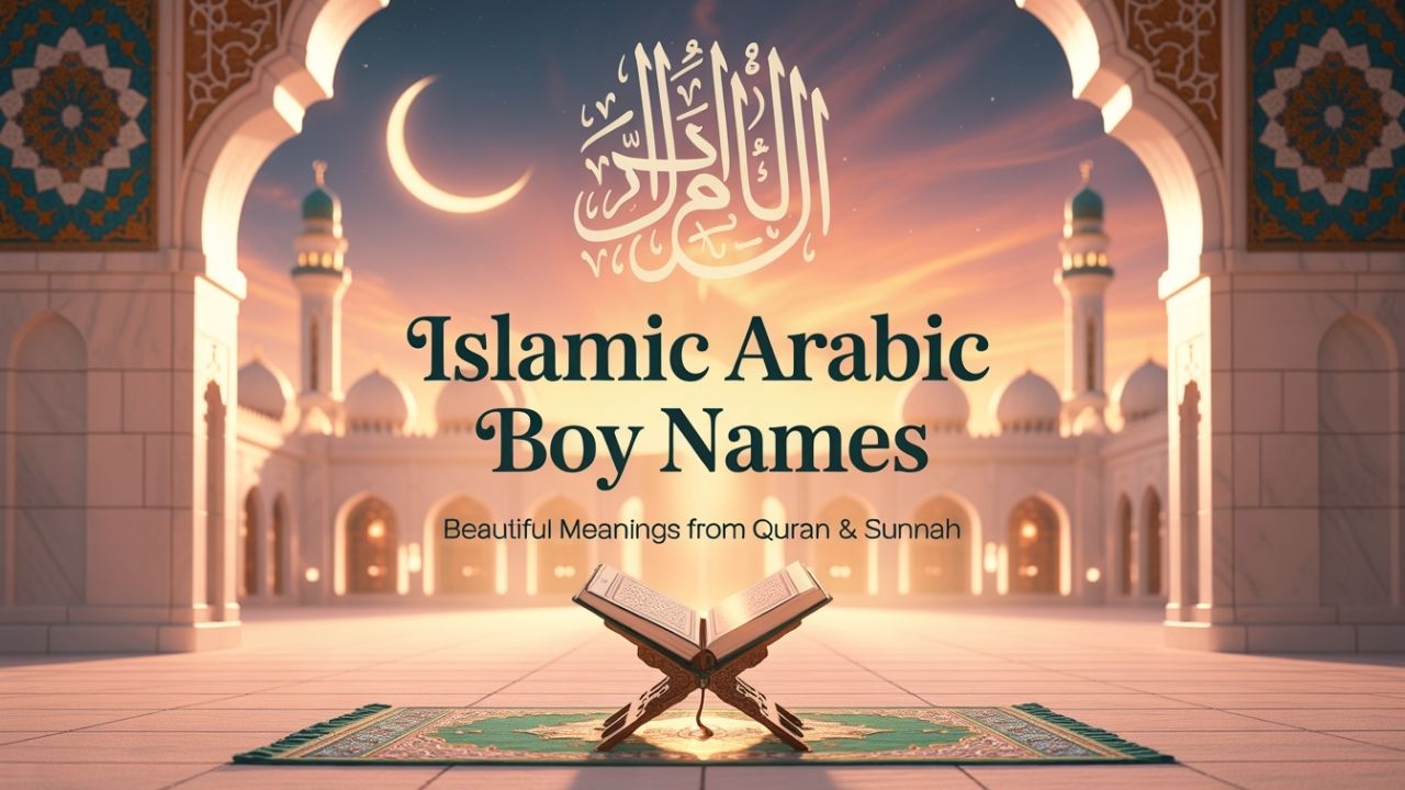 Islamic Arabic Boy Names