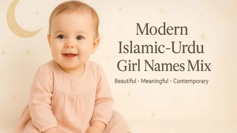 Modern Islamic-Urdu Girl Names