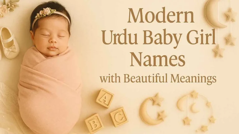 Modern Urdu Baby Girl Names