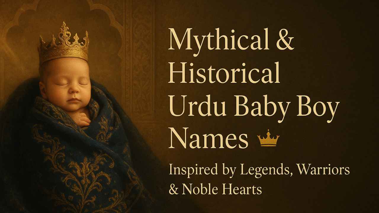 Mythical & Historical Urdu Baby Boy Names