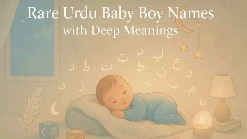 Rare Urdu Baby Boy Names 