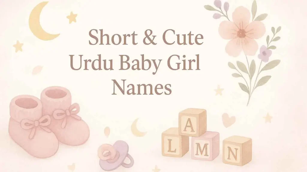 Short & Cute Urdu Baby Girl Names