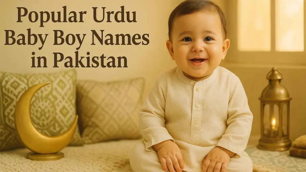 Popular Urdu Baby Boy Names in Pakistan