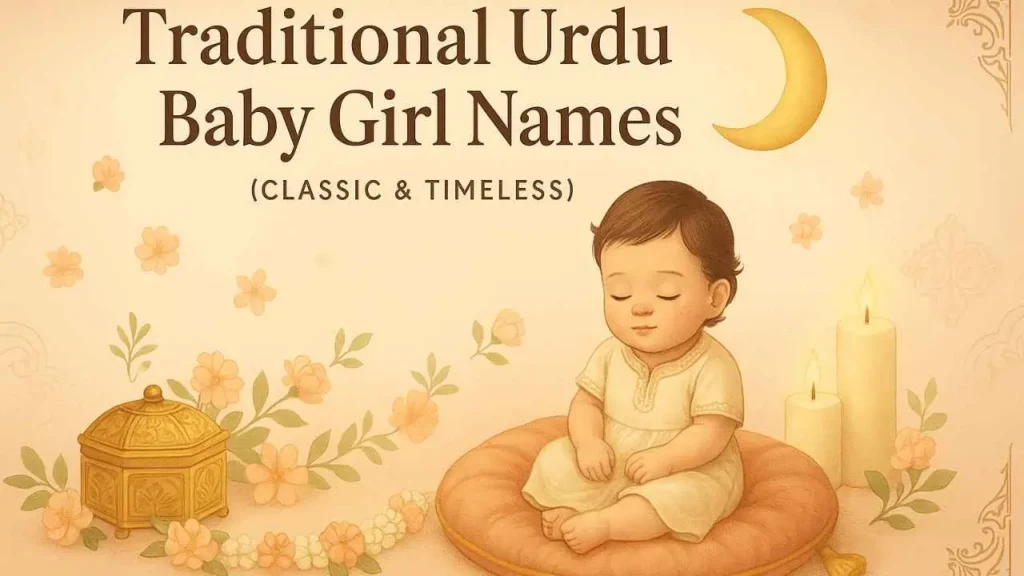 Traditional Urdu Baby Girl Names