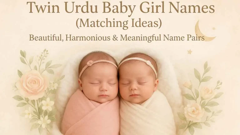 Twin Urdu Baby Girl Names
