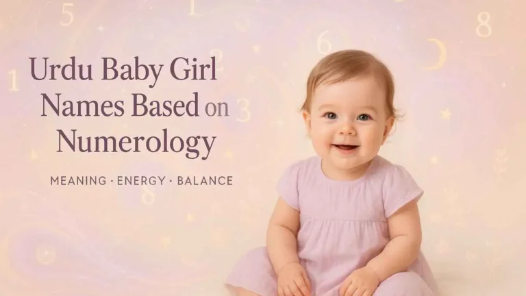 Urdu Baby Girl Names Based on Numerology