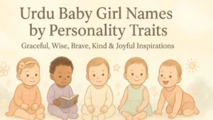 Urdu Baby Girl Names by Personality Trait