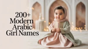 Modern Arabic Girl Names