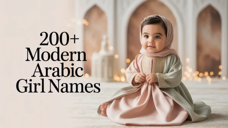 Modern Arabic Girl Names