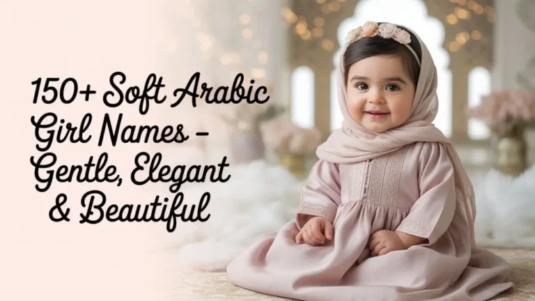Soft Arabic Girl Names