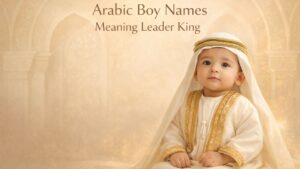 Arabic Boy Names Meaning Leader King