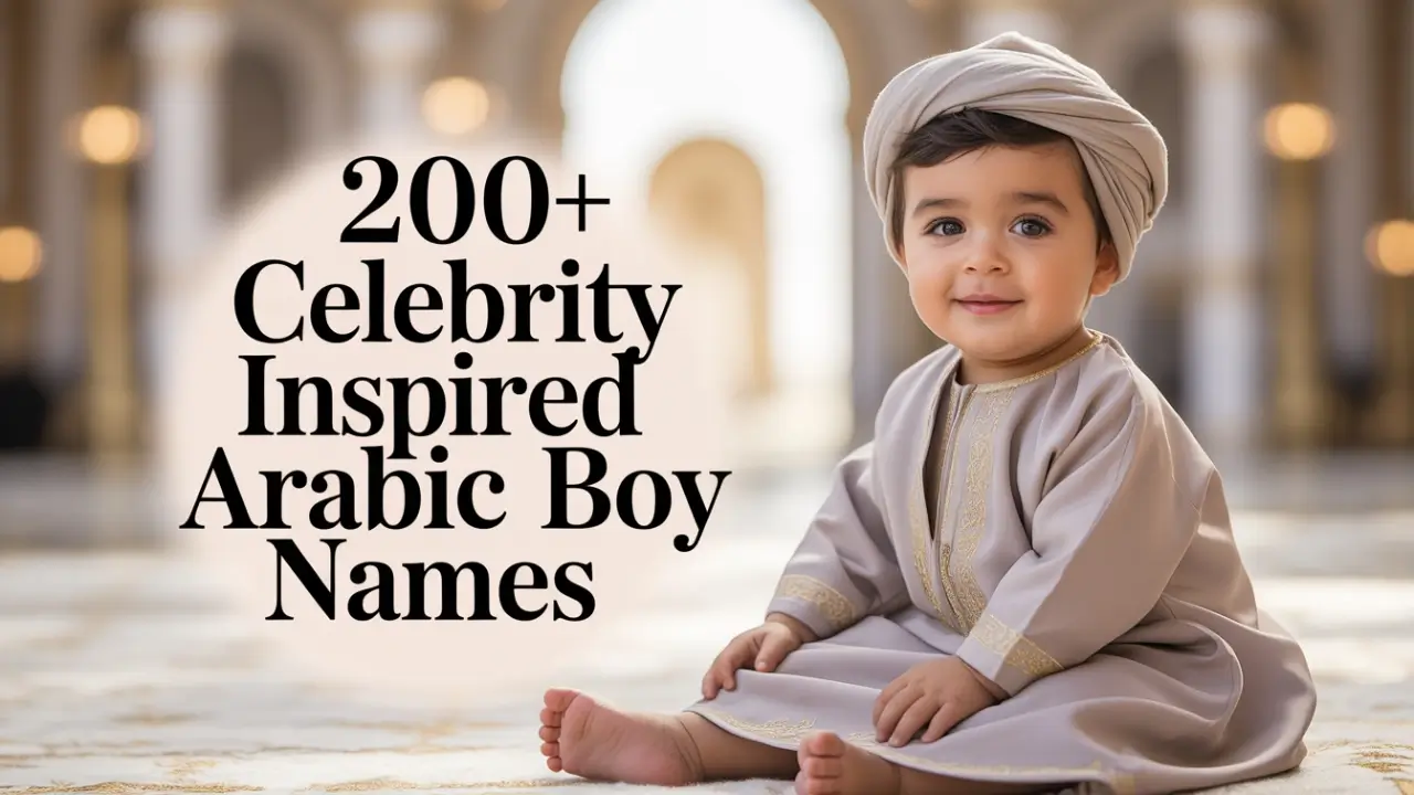 Celebrity Inspired Arabic Boy Names