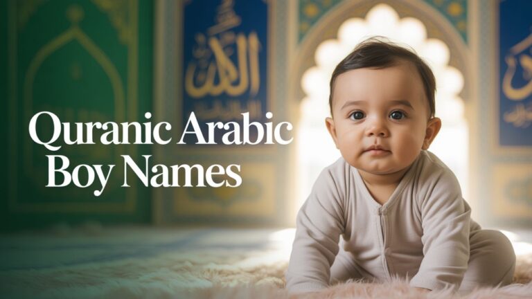 Quranic Arabic Boy Names