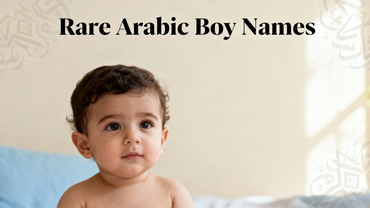 Rare Arabic Boy Names