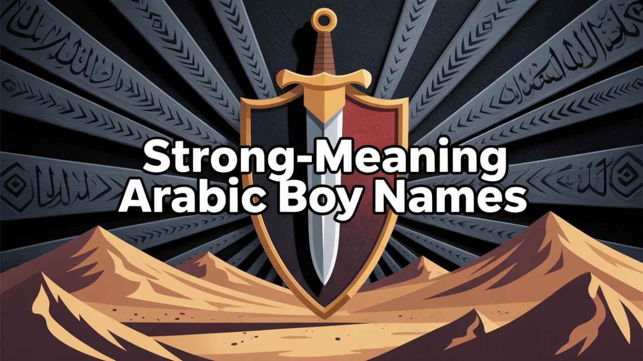 Strong Meaning Arabic Boy Names