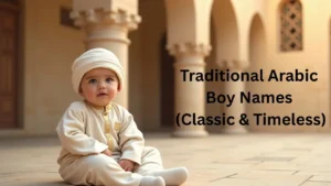 Traditional Arabic Boy Names